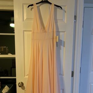Lulus True Bliss Peach Maxi Dress